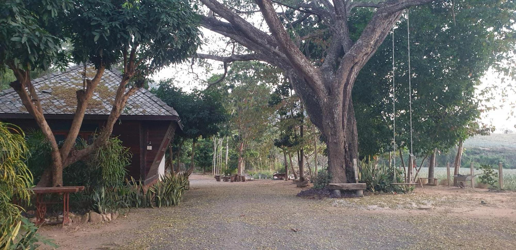 จำค่า ชาเลท์ บ้านพักสวนเกษตร 南邦 客房 照片